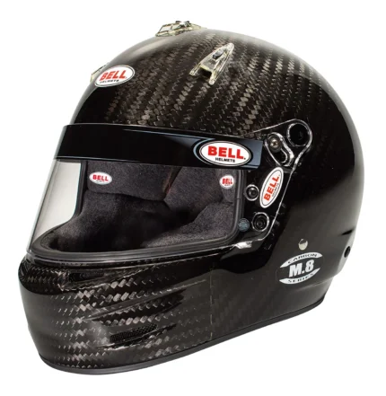 Bell M8 Carbon Racing Helmet / Kart Helmet - Snell SA2020 - FIA8859