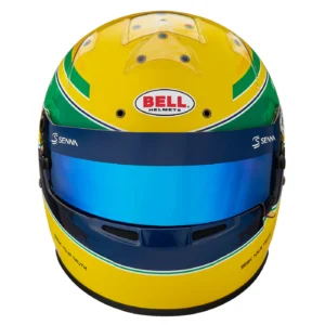 Bell KC7-CMR Kart Helmet - Ayrton Senna +Free HP Helmet Bag
